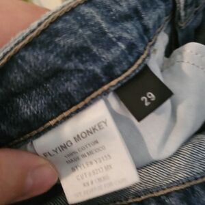 Flying Monkey Deep Blue Denim